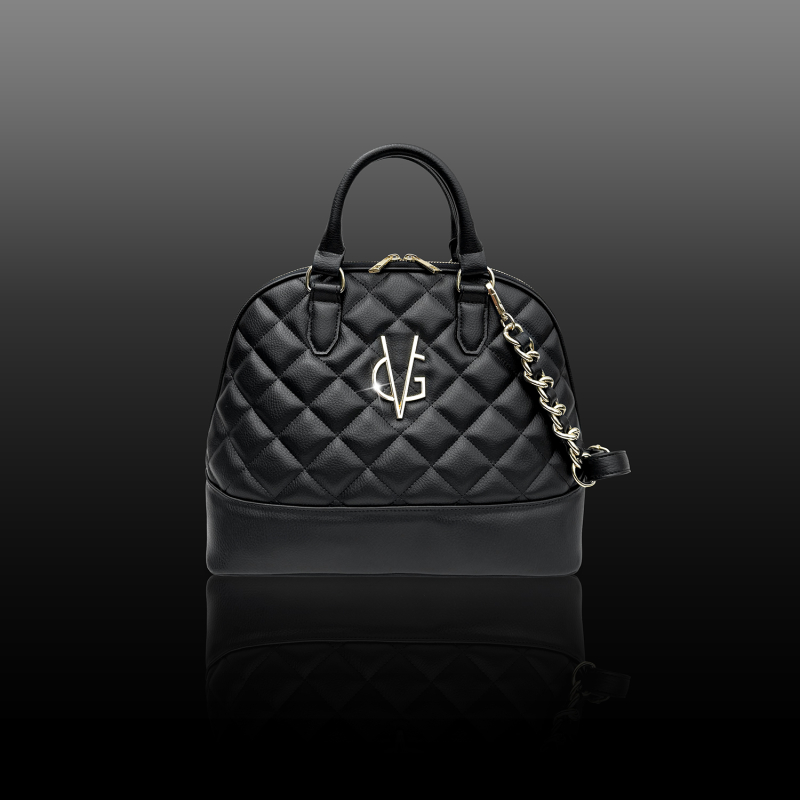 VG Bugatti grande trapuntata nera