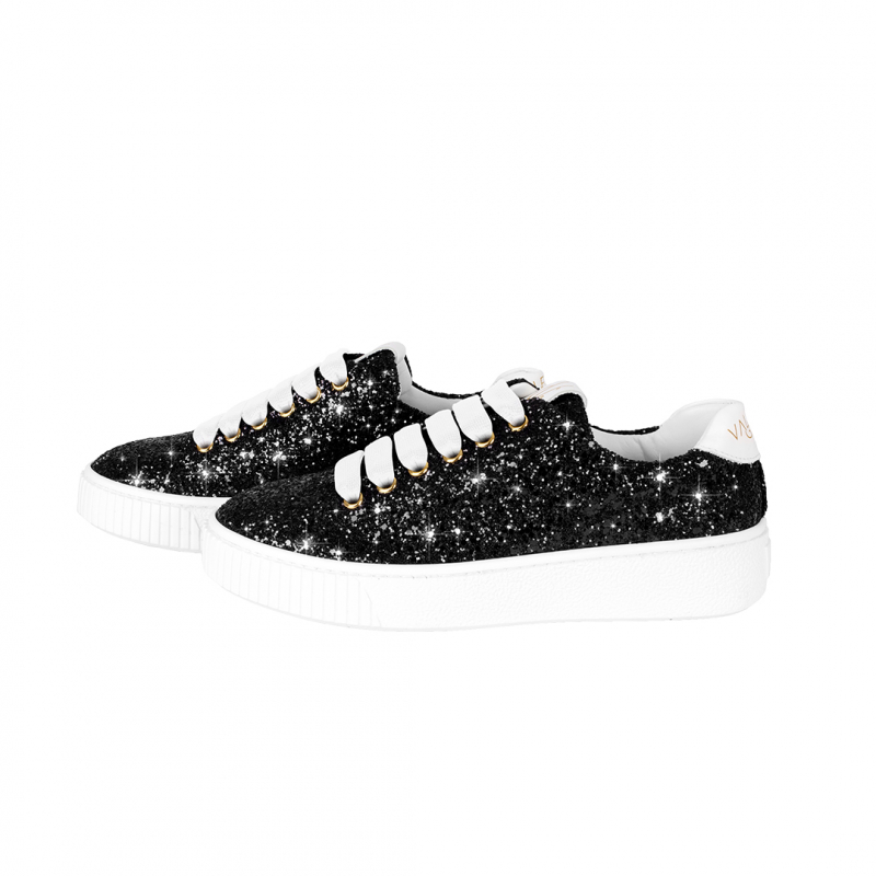 VG baskets glitter noir