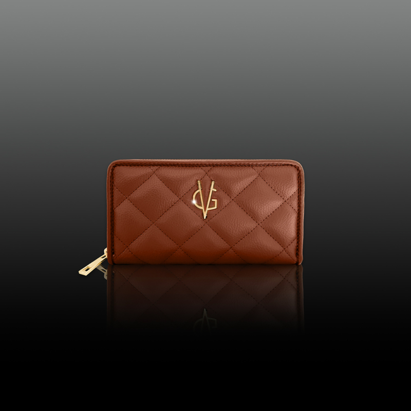 VG Portafoglio trapuntato cuoio