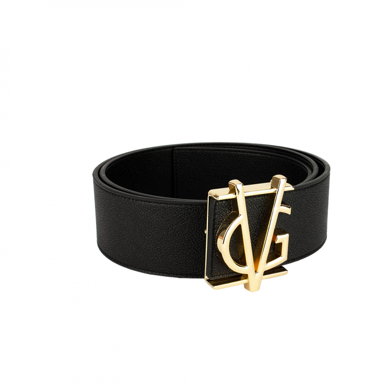 VG Ceinture noire  et logo doré