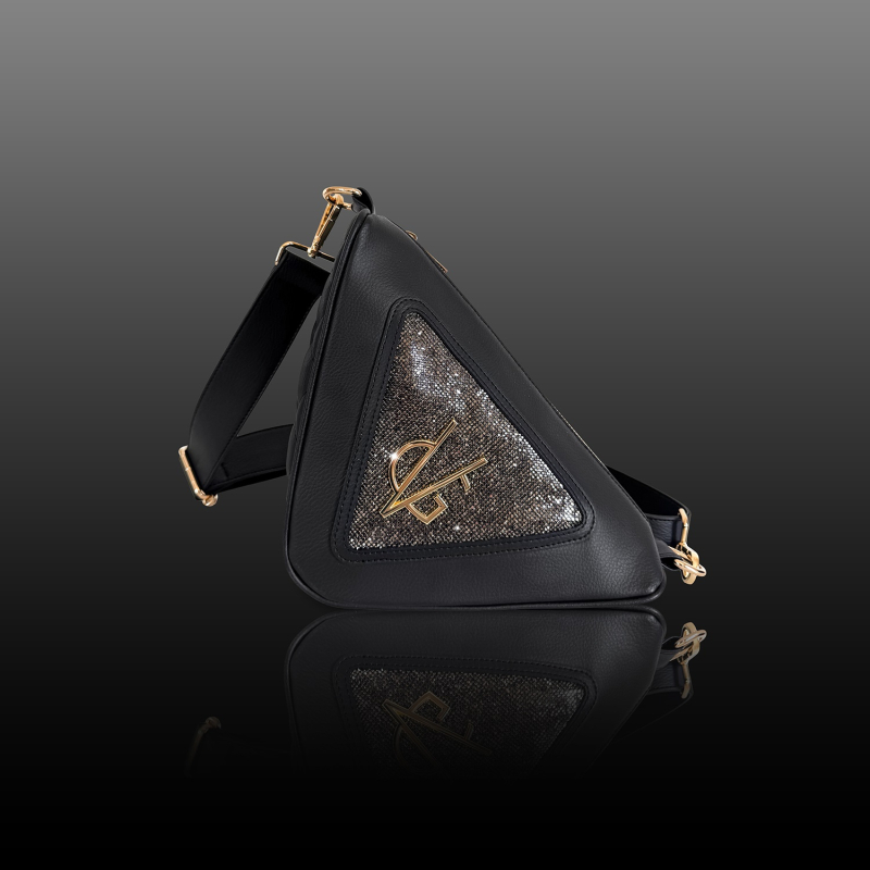 VG Triangolo nero & cristalli hematite
