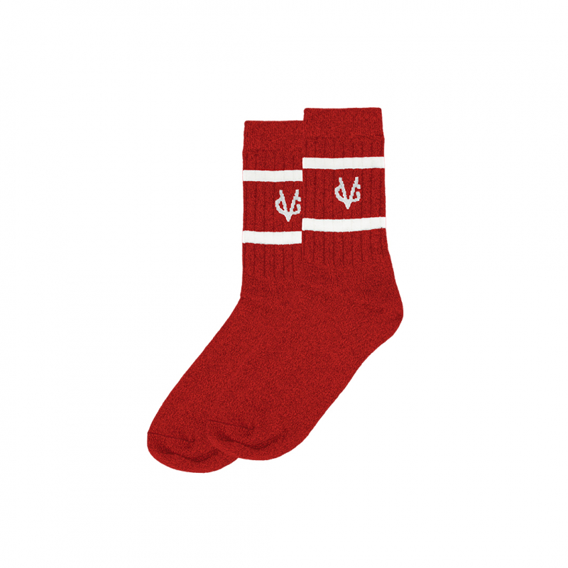 ❤️VG Red socks & red lurex
