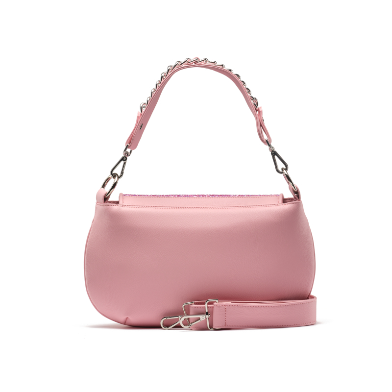 VG Joy - Pink baguette bag & pink glitter