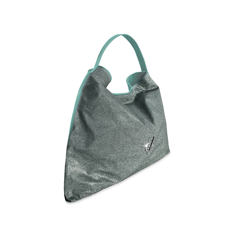 VG MIRAGE COLLECTION - Shopper bag verde smeraldo