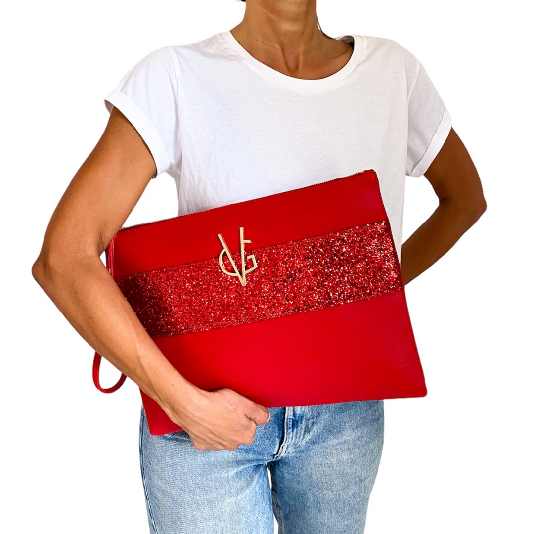 Clutch rossa hotsell