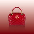 VG  - Bauletto medio lucido True Red Chevron
