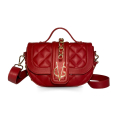 VG - Chic matelassé  borsa a tracolla bordeaux