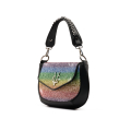 VG Joy - Sac à baguette noir & paillettes rainbow