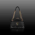 VG STARRY SKY -Bonheur grande nera e frange in cristalli