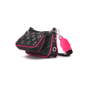 PREORDINA ORA VG-Double trouble fluo edition-Borse a tracolla nera & fucsia