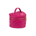 VG Beauty case a cuore trapuntato fuxia