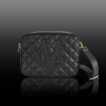 VG Shoulder Bag Quilted Black