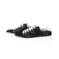 VG black glitter sneakers