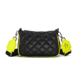PREORDINA ORA VG-Double trouble fluo edition-Borse a tracolla nera & giallo