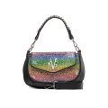 VG Joy - Sac à baguette noir & paillettes rainbow