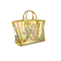 VG MIRAGE COLLECTION - Borsa trasparente & glitter oro