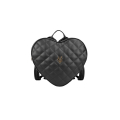 Vg sac à dos coeur matelassé noir