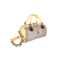 VG Luxury - Borsa Mini Bowling mimosa & cristalli