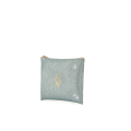 VG mini bustina glitter azzurro dusty