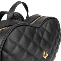 Vg sac à dos coeur matelassé noir