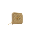 ❤️VG Portefeuille carré matelassé camel
