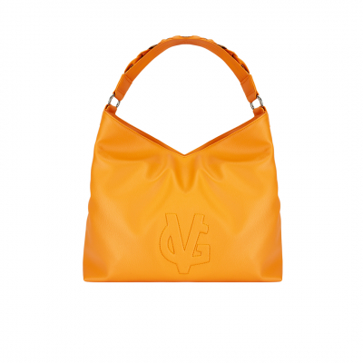 VG Sacca arancio  & treccia glitter