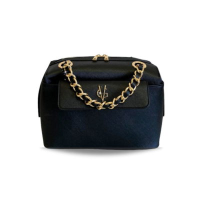 VG - Saffiano - borsa bauletto medio nero