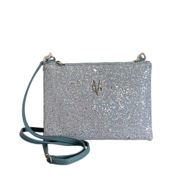 VG - Borsa a tracolla glitter frozen