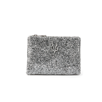 VG Bustina piccola glitter argento