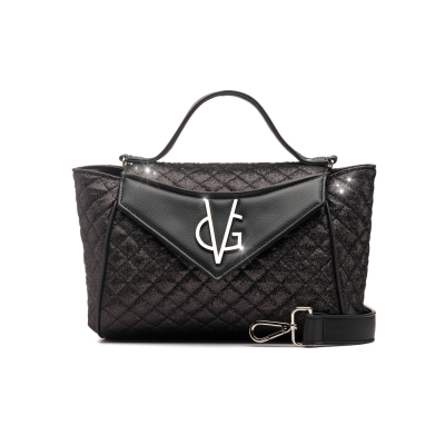 VG Colibri - Sac à main petit glitter mince noir
