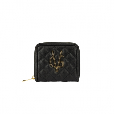 ❤️VG Quilted square black wallet