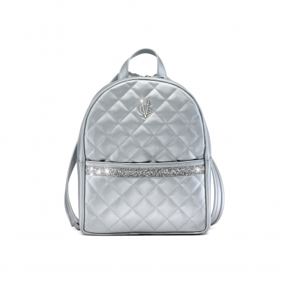 VG Silver quilted backpack