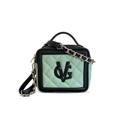 VG - cubotto piccolo salvia &  logo glitter