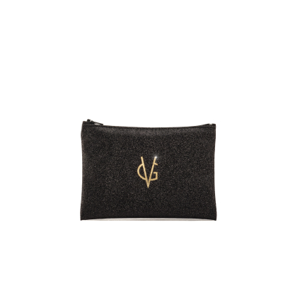 VG mini bustina glitter nero