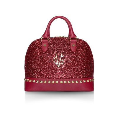 VG Bugatti -Borsa grande glitter bordeaux