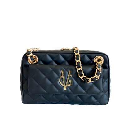 VG VALENTINE BONHEUR Grand - Sac à bandoulière noir