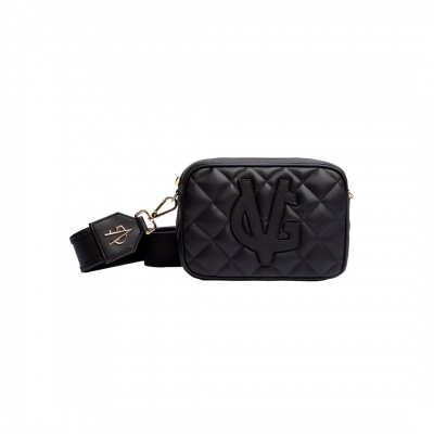 VG Small black quilted bag