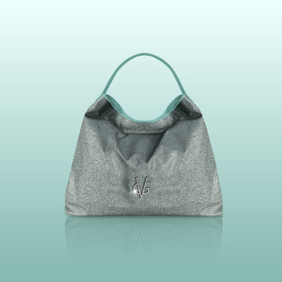 VG MIRAGE COLLECTION - Shopper bag verde smeraldo